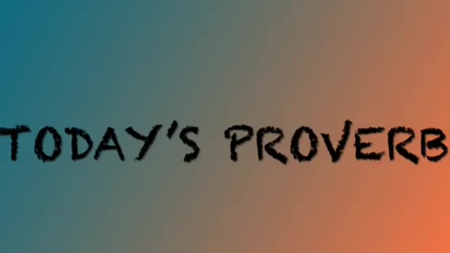 9-2-21 today’s Proverb