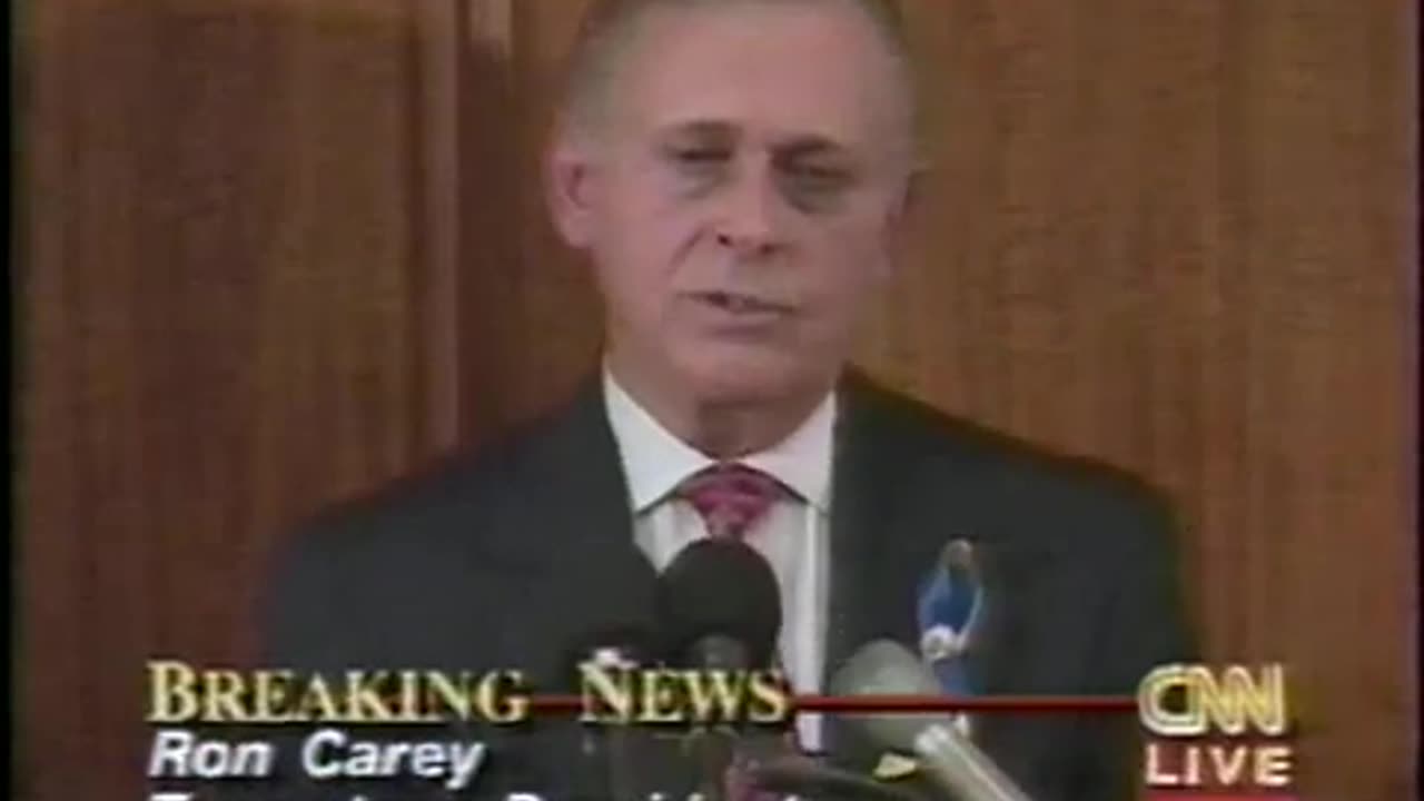 August 11, 1997 - Teamsters President Ron Carey Announces Agreement to End UPS Strike