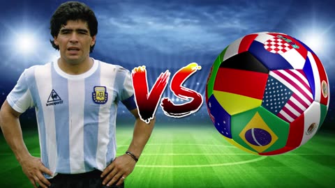 Prime Maradona VS 25 FootballerMessi, Ronaldo, Neymar,