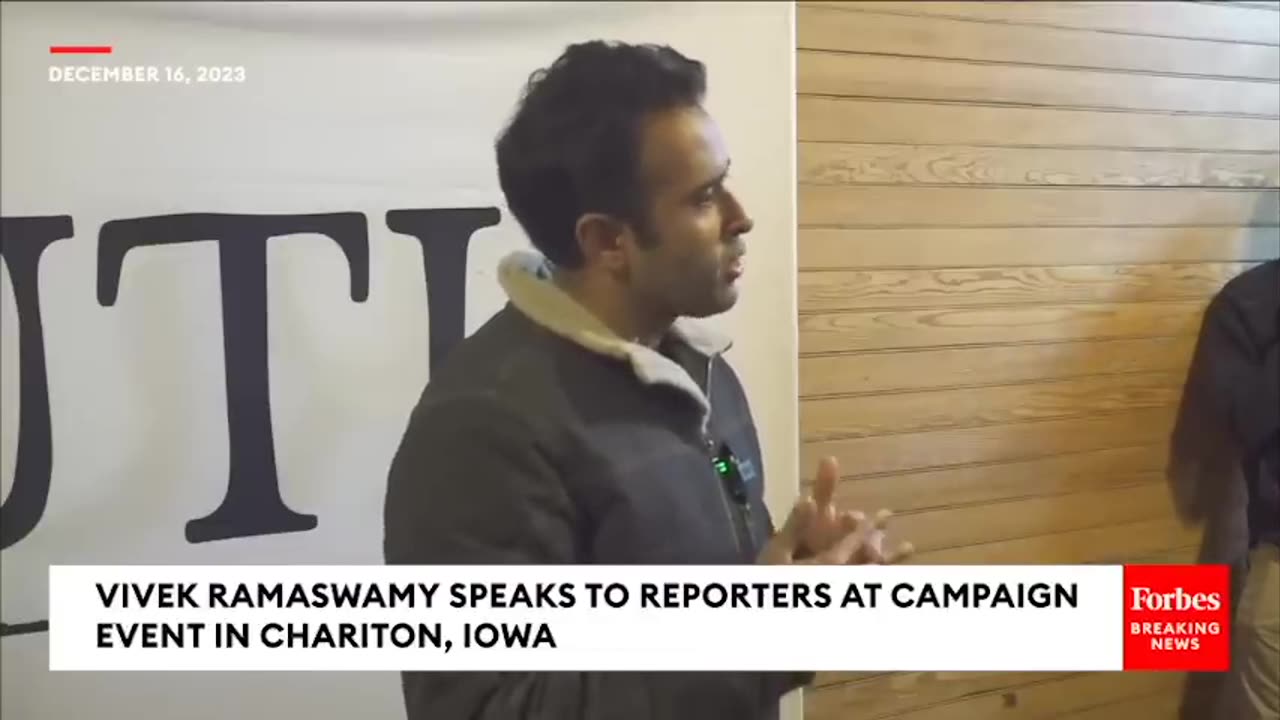 JUST IN- Vivek Ramaswamy Asked If Jake Paul Will Campaign With Him In Iowa