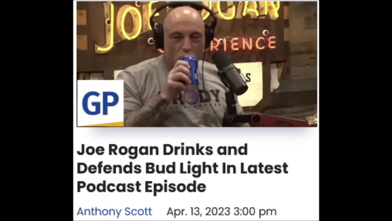 Joe Rogan defends Bud Light