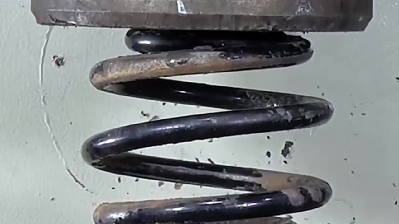 Hydraulic Press Vs Hardest Springs Of Different Countries #shorts #whatif #uniqueexperiment