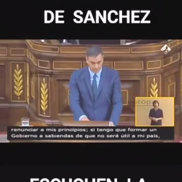 Pedro Sánchez no miente.