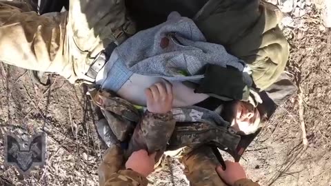 Evac of Wounded Ukrainian Soldier