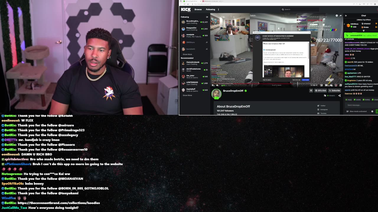 [6.1.23, 3 parts Longest Stream Ever] First stream back on kick in a minute! 01_32 [1f14f]