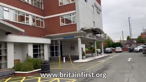 BRITAIN FIRST EXPOSES THE 'CRESTA COURT' HOTEL IN ALTRINCHAM FOR