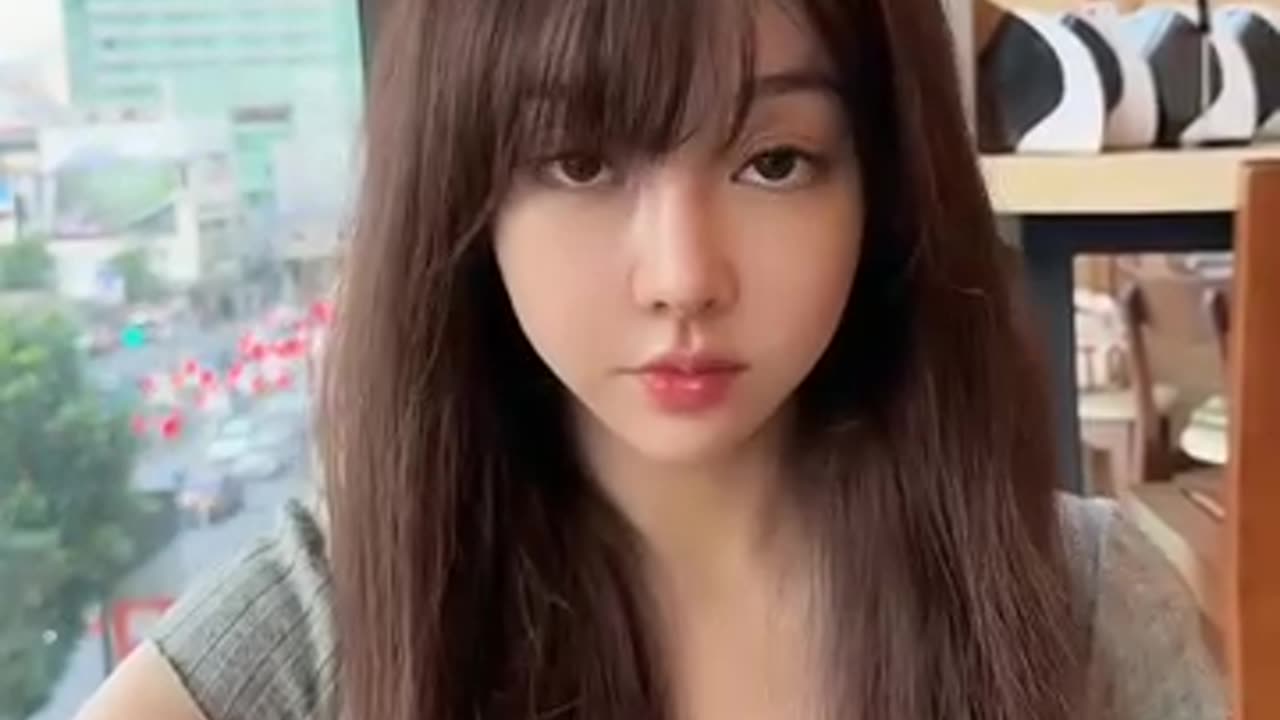 Cute blogger