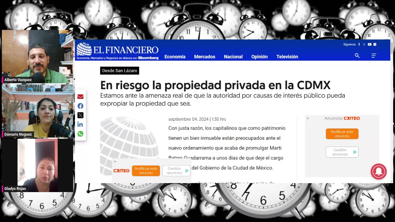 Ep. 119 | Entrevista Gladys | Riesgo propiedad privada | Navidad venezuela | Anillo de fuego |