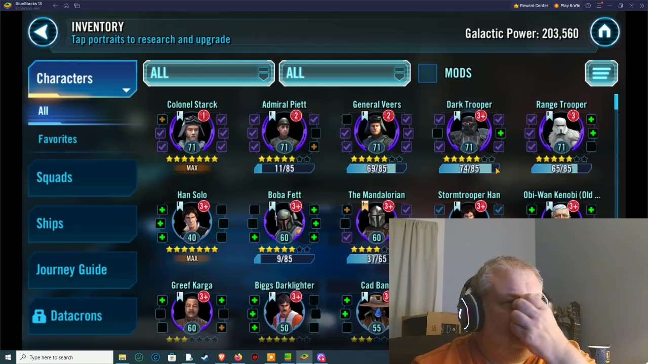 Star Wars Galaxy of Heroes F2P Day 54