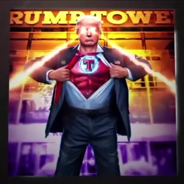 Trump Superhero