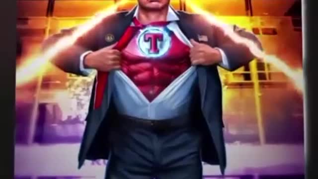 Trump Superhero