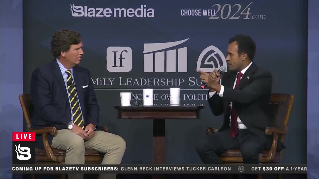 GOP SUMMIT with Tucker Carlson| VIVEK RAMASWAMY on January 6th