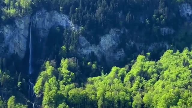 A spectacular waterfall