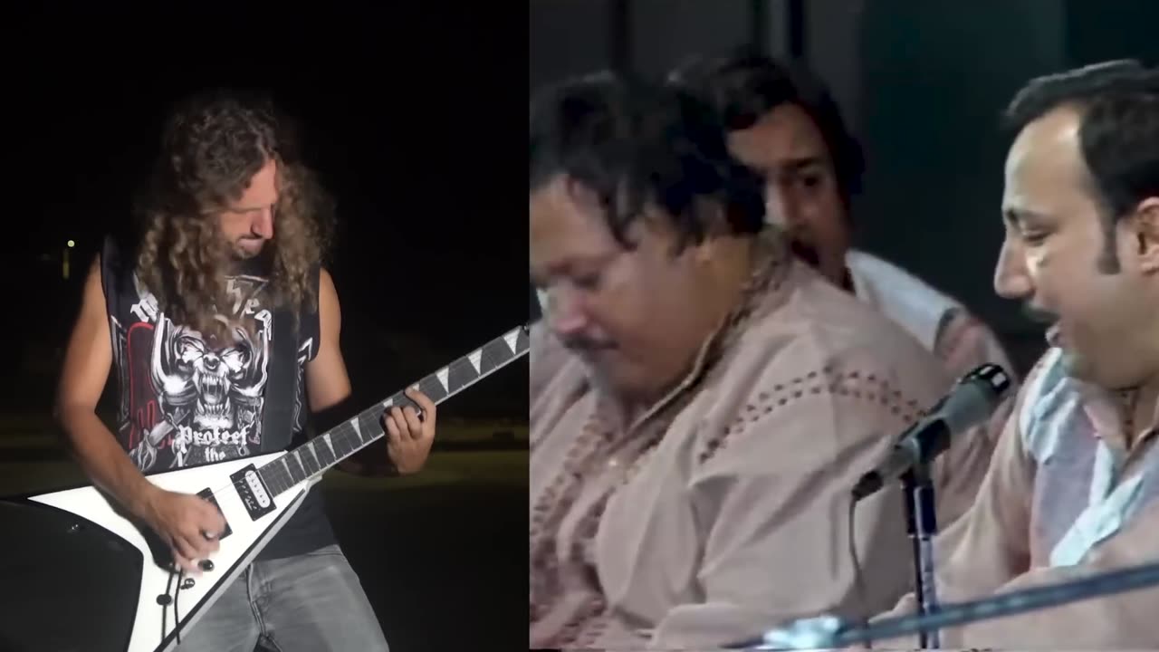 Legendary Pakistani Singer goes METAL | Aankh Uthi Mohabbat Ne