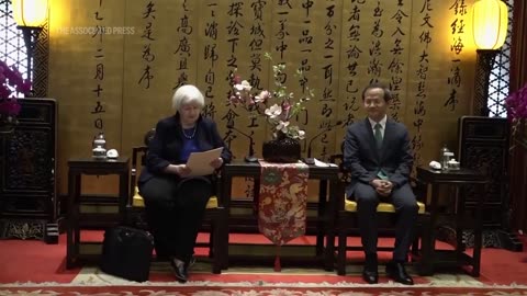 US Treasury Secretary Yellen meets Beijing Mayor Yin Yong during China visit