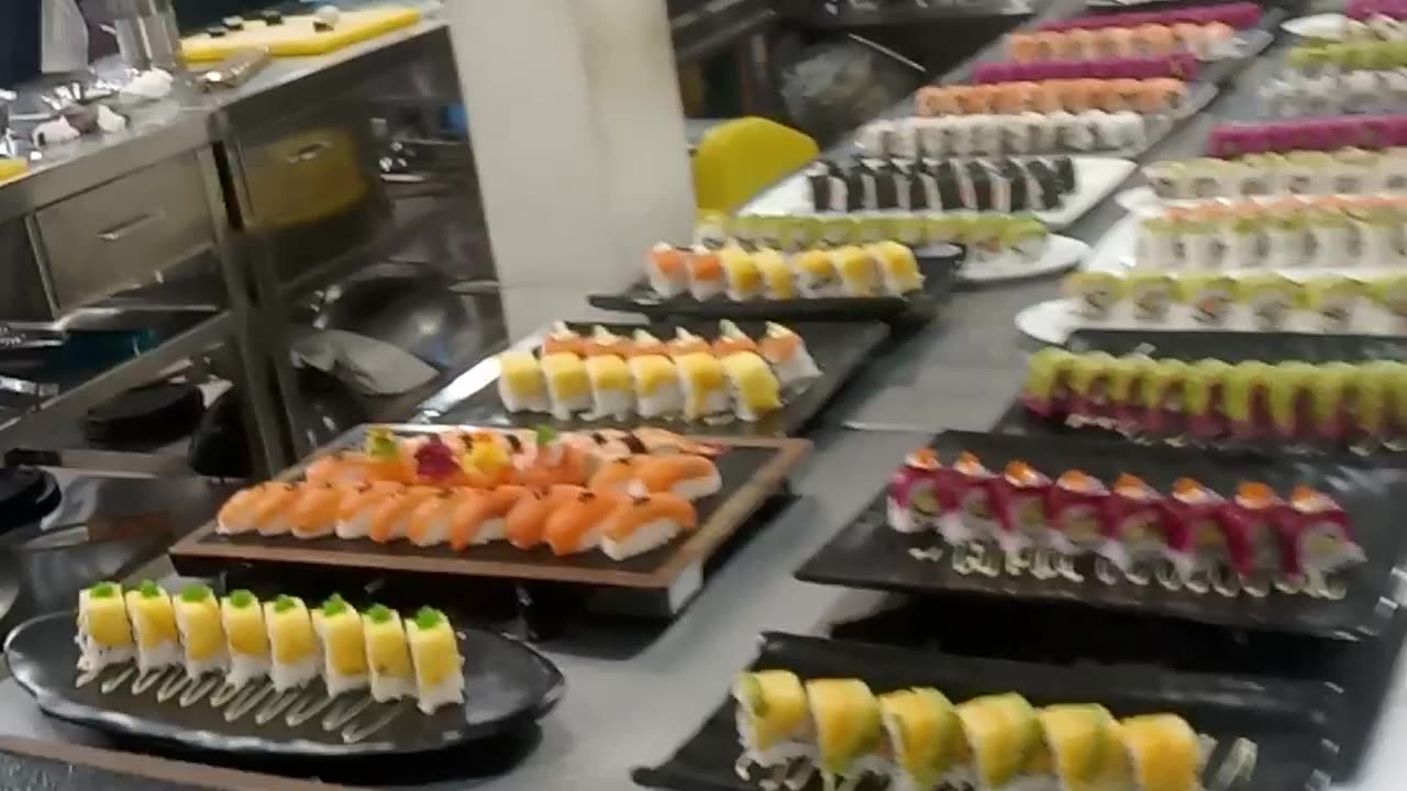 Japanese food sushi