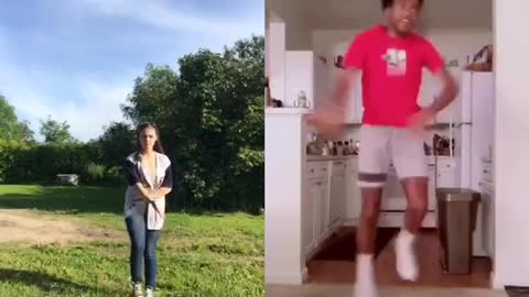 Some random lad dances pretty well