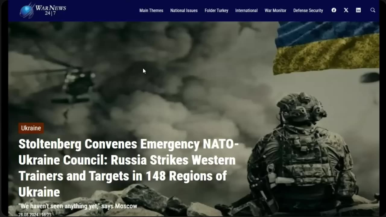 EMERGENCY NATO - Ukraine Council MEETING