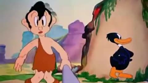 Daffy Duck And The Dinosaur