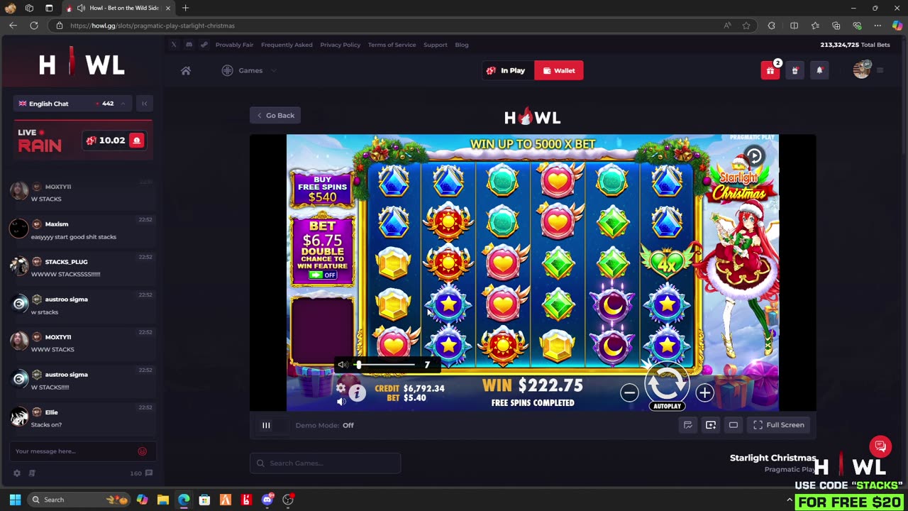 "Big Money Plays !howl" - 11-19-2024 - Stackswopo MonkeyApp & Gambling Stream