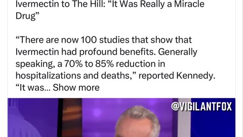 RFK Jr. on Ivermectin