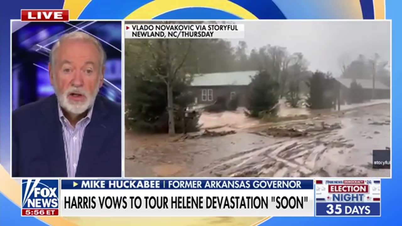 Biden and Harris facing backlash for not visiting devastation following Hurrican