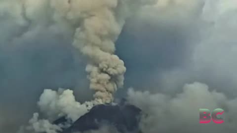 Volcanic eruption burns houses in Indonesia, killing at least 6 people