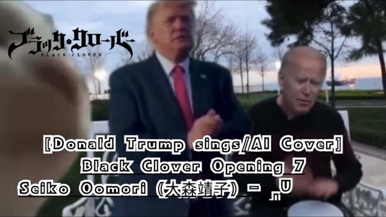 [Donald Trump sings/AI Cover] Black Clover Opening 7 Seiko Oomori - JUSTadICE