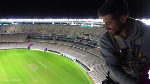 Can The World Record Frisbee Fly The Length Of This Stadium?