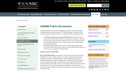 How to Search for Document Properties in ADAMS Libraries