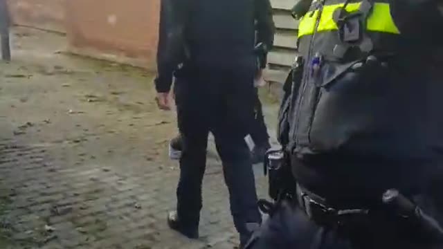 Boy snatched by15 Cops in the Netherlands Mother complained about Covid critical Dad