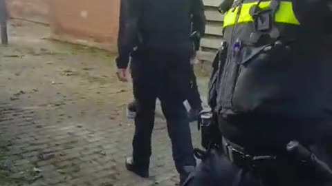 Boy snatched by15 Cops in the Netherlands Mother complained about Covid critical Dad