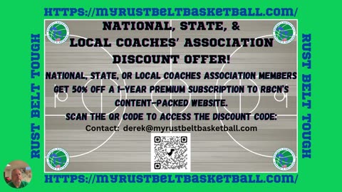 Rustbelt Basketball Coaches' Network 50% Discount Offer