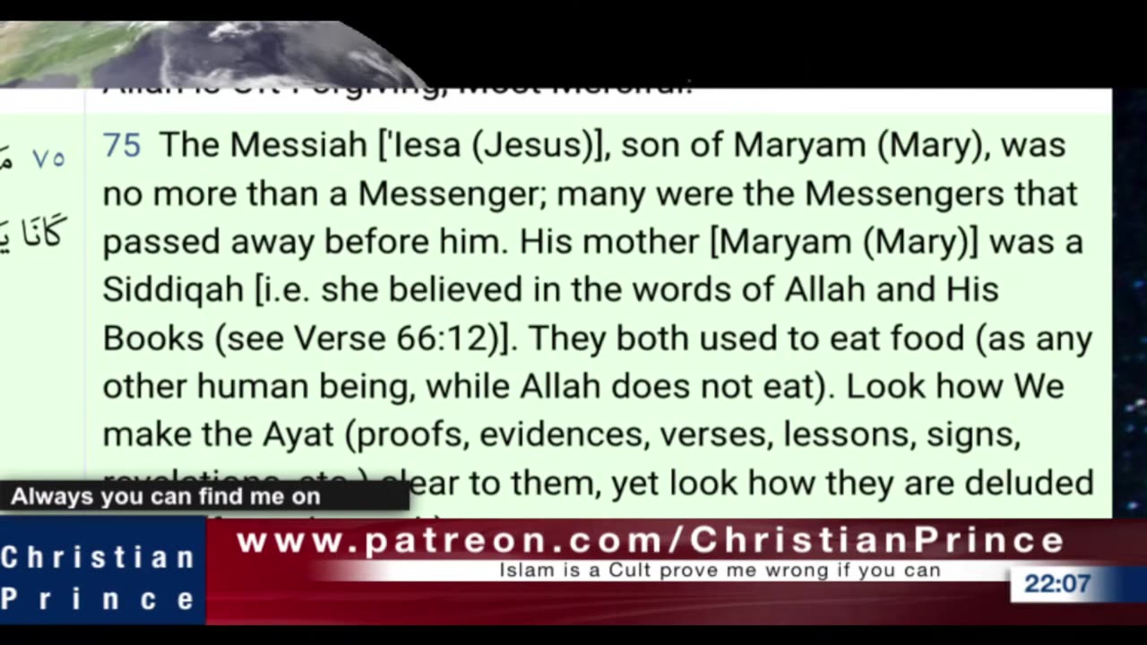 Blind man leave Islam after what he discover must watch