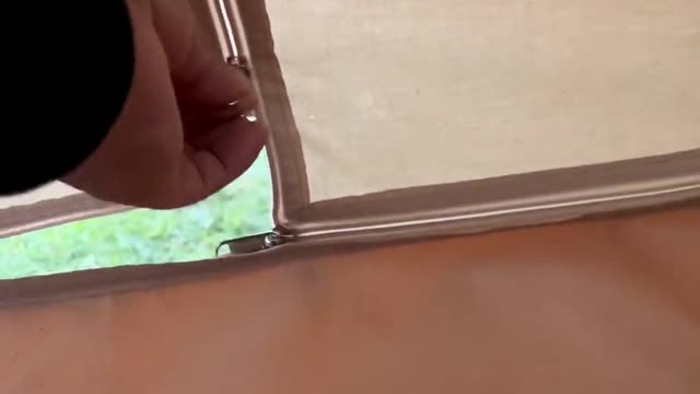 I couldn't believe my eyes when I opened the tent.