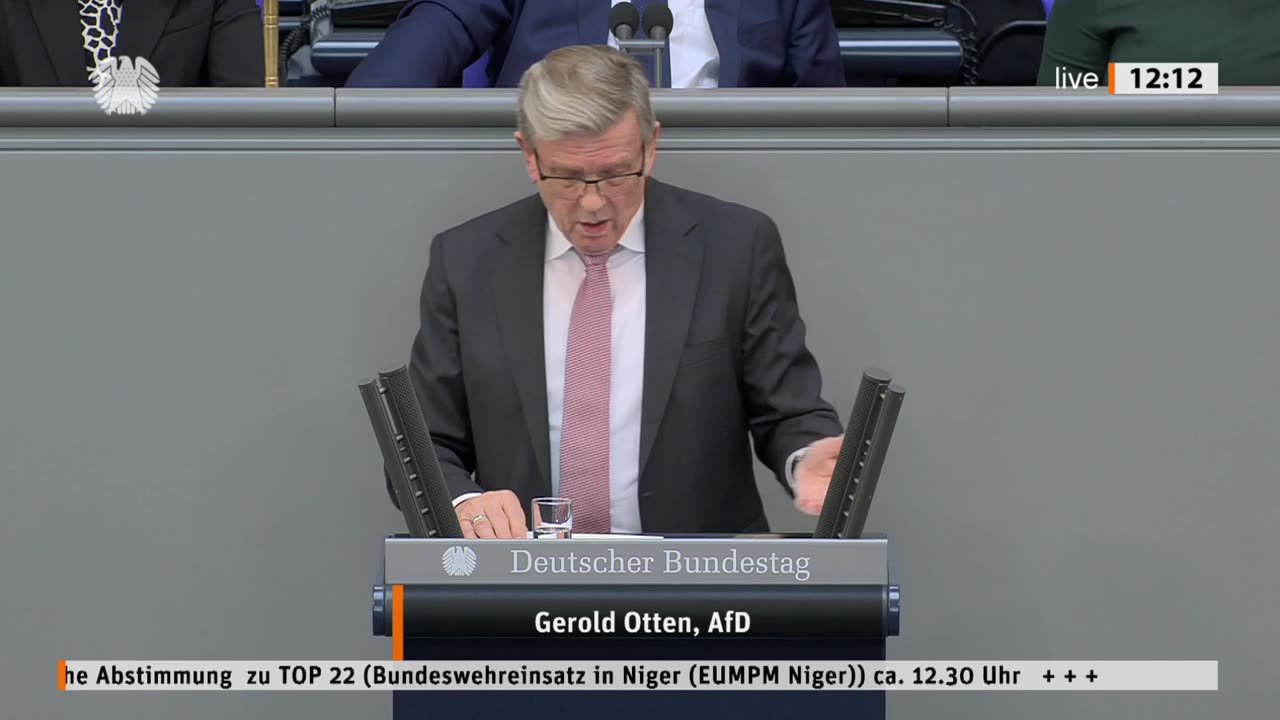 Gerold Otten Rede vom 28.04.2023 - Bundeswehreinsatz in Niger (EUMPM Niger)