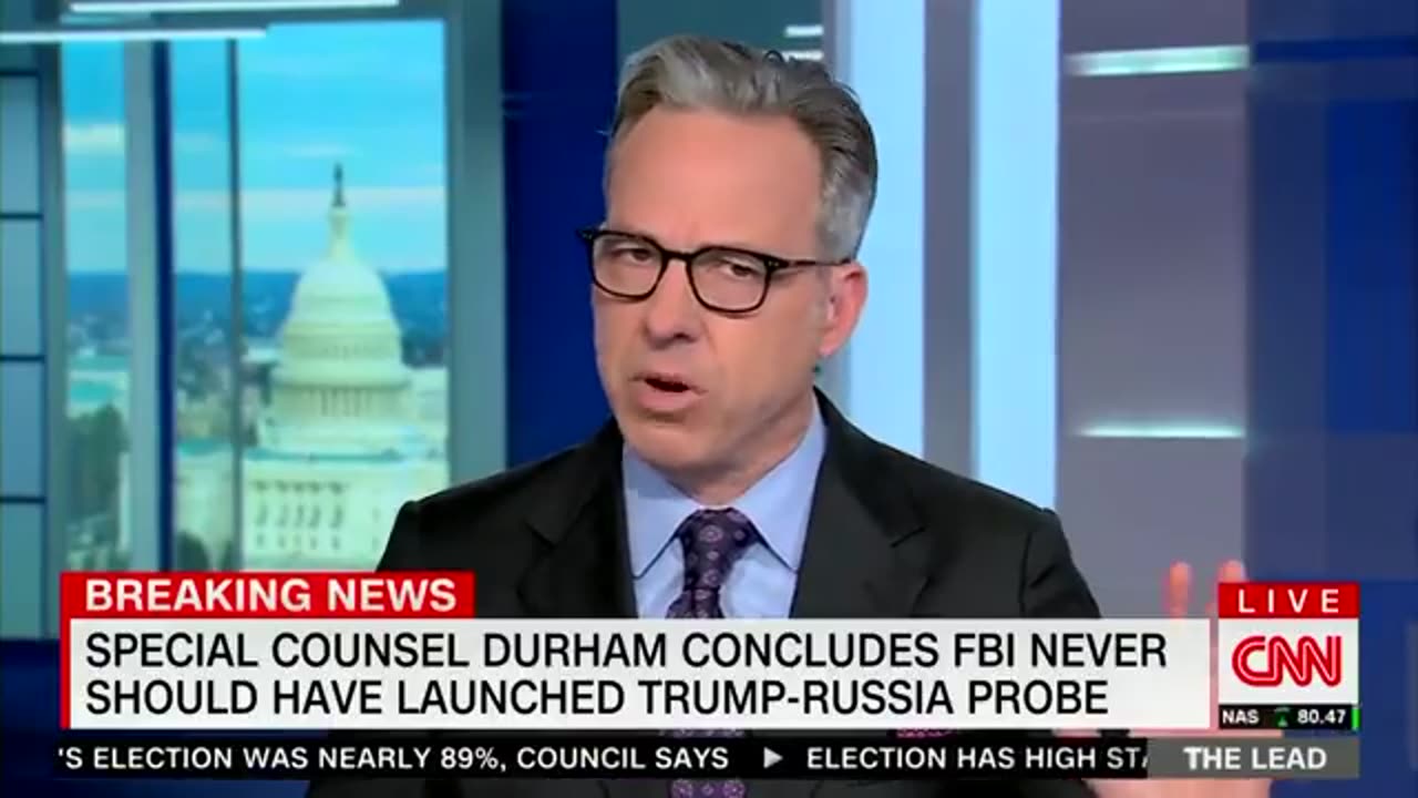 Even CNN agrees, the Durham Report showing no Russian collusion is “devastating to the FBI” and