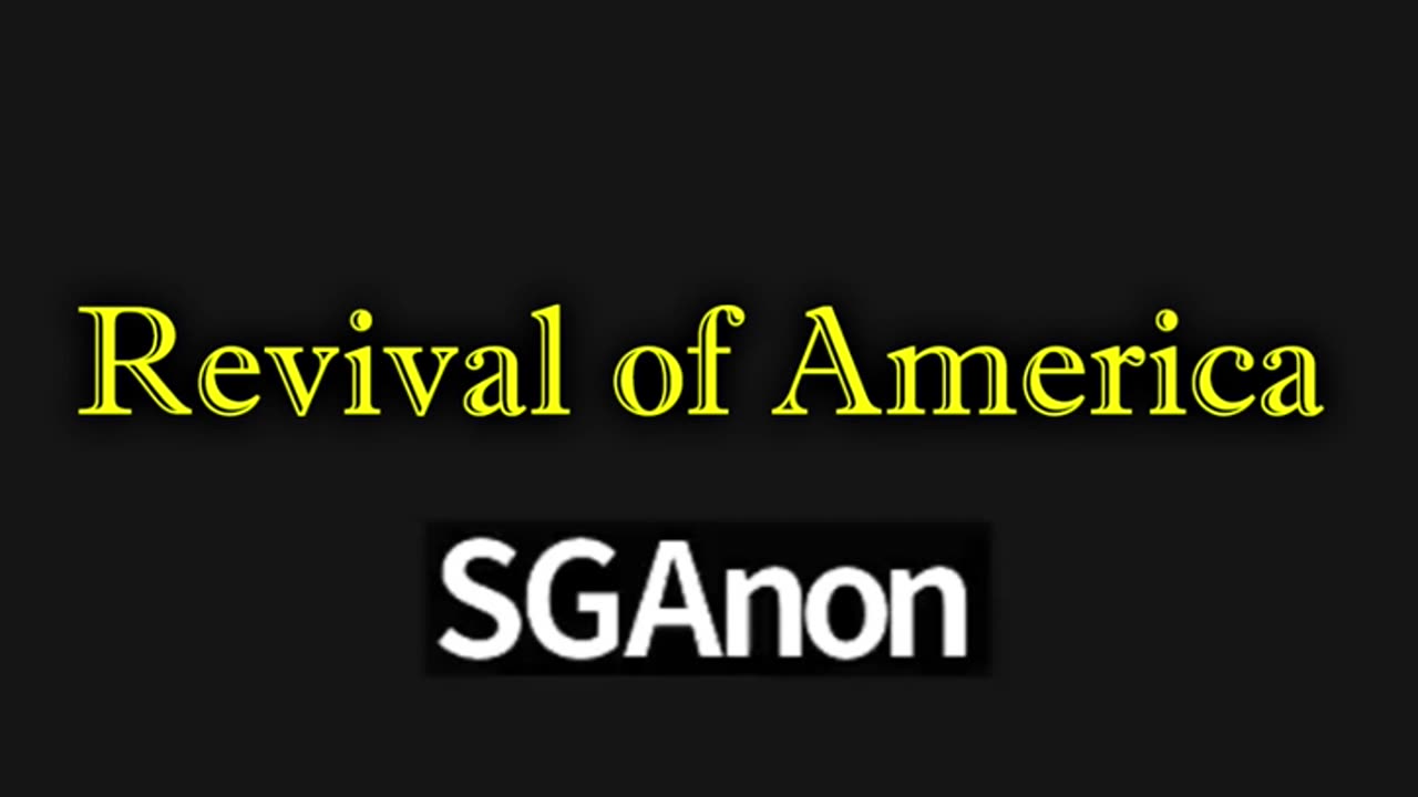 SG Anon HUGE Oct 5 - Revival of America - Latest News And Major Events