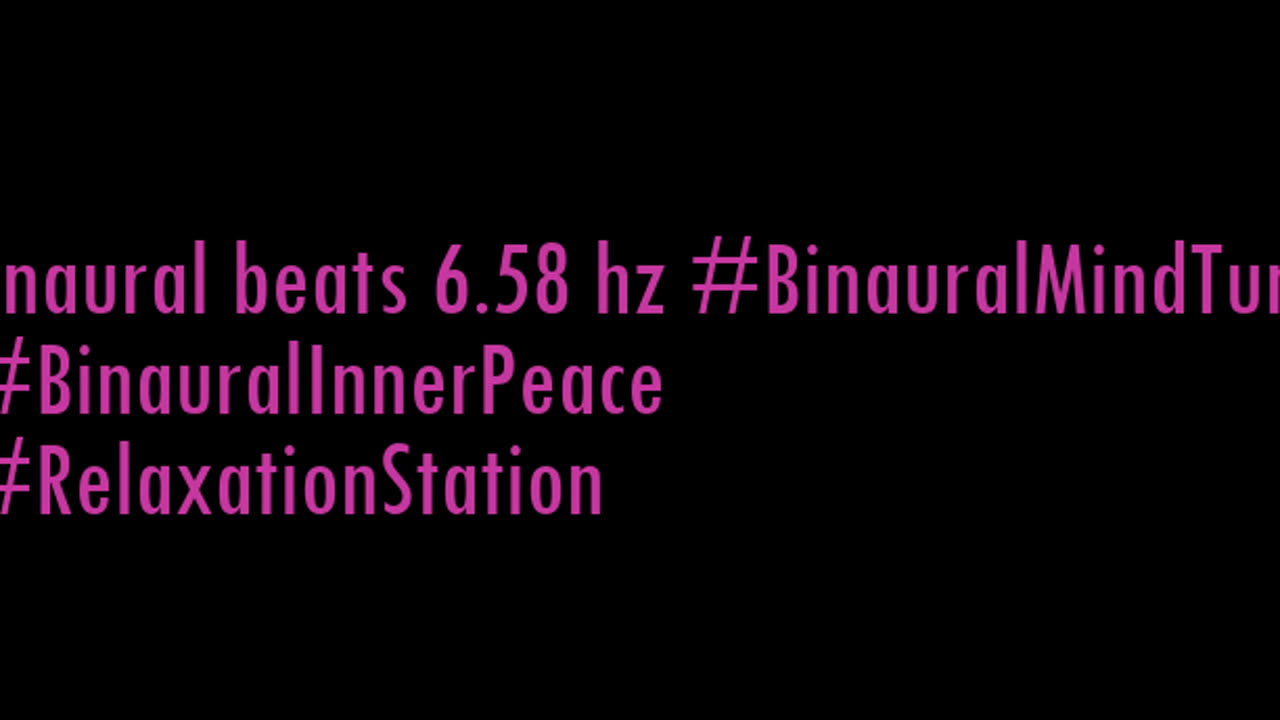 binaural_beats_6.58hz_AudioSphereZenZone BinauralMindfulnessWaves StressReliefBinaural