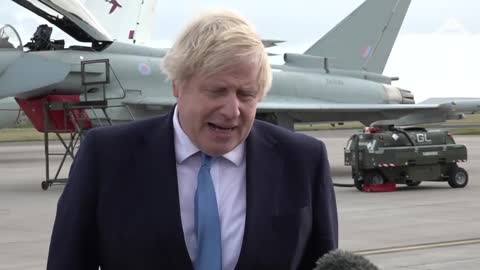 UK Prime Minister Boris Johnson called the attack on Ukrainian kindergarten a 'false flag operation'