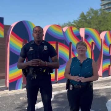 The Tampa Police Department announces gay police badges for pride month.