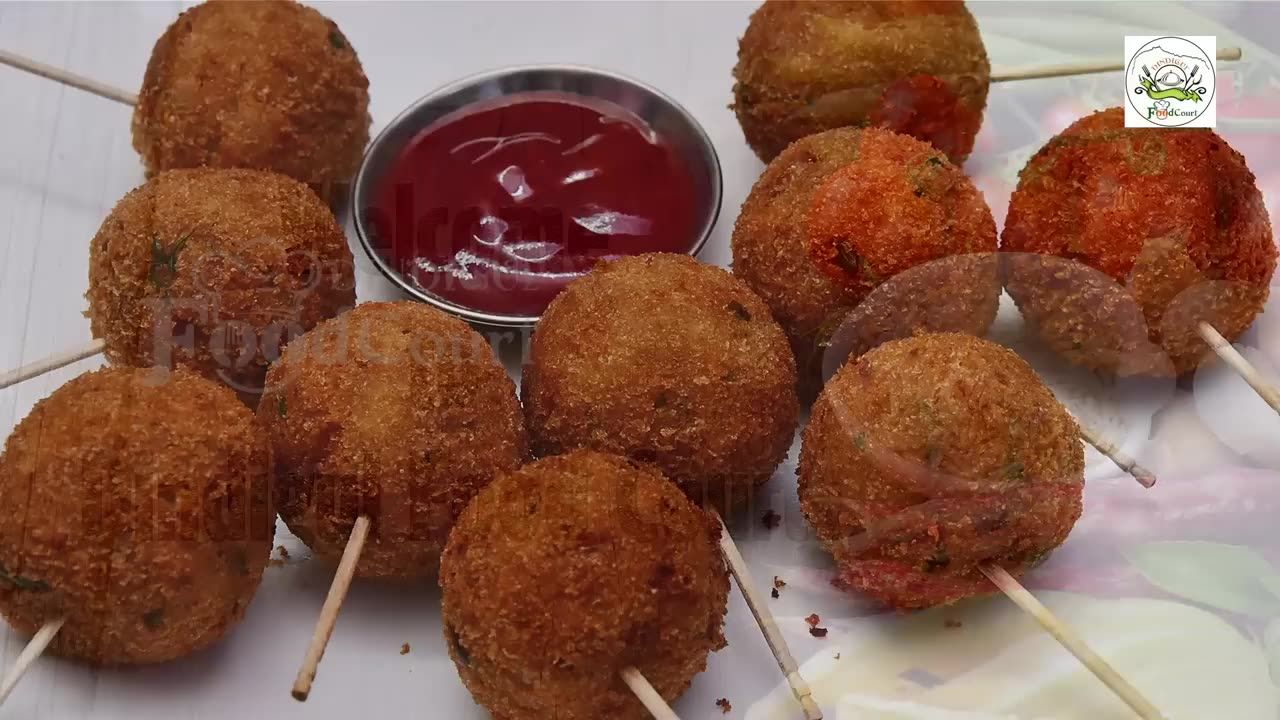 Potato Lollipop Recipe_ Quick Snacks Recipe_ Potato Recipes