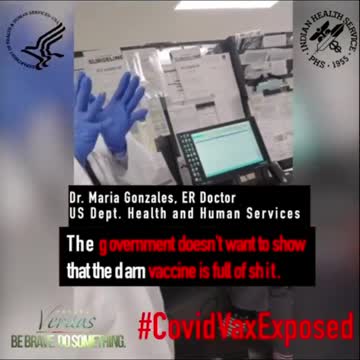 Dr. Maria Gonzalez ER DOCTOR US DEPT Health and Human Service Re Covid Shot