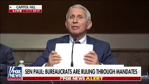 Rand Paul, Dr. Fauci trade blows in tense Senate hearing[720P]