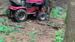 Wheel horses off road