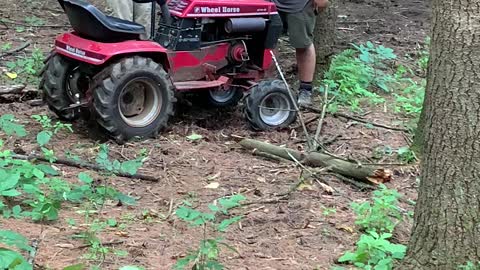 Wheel horses off road