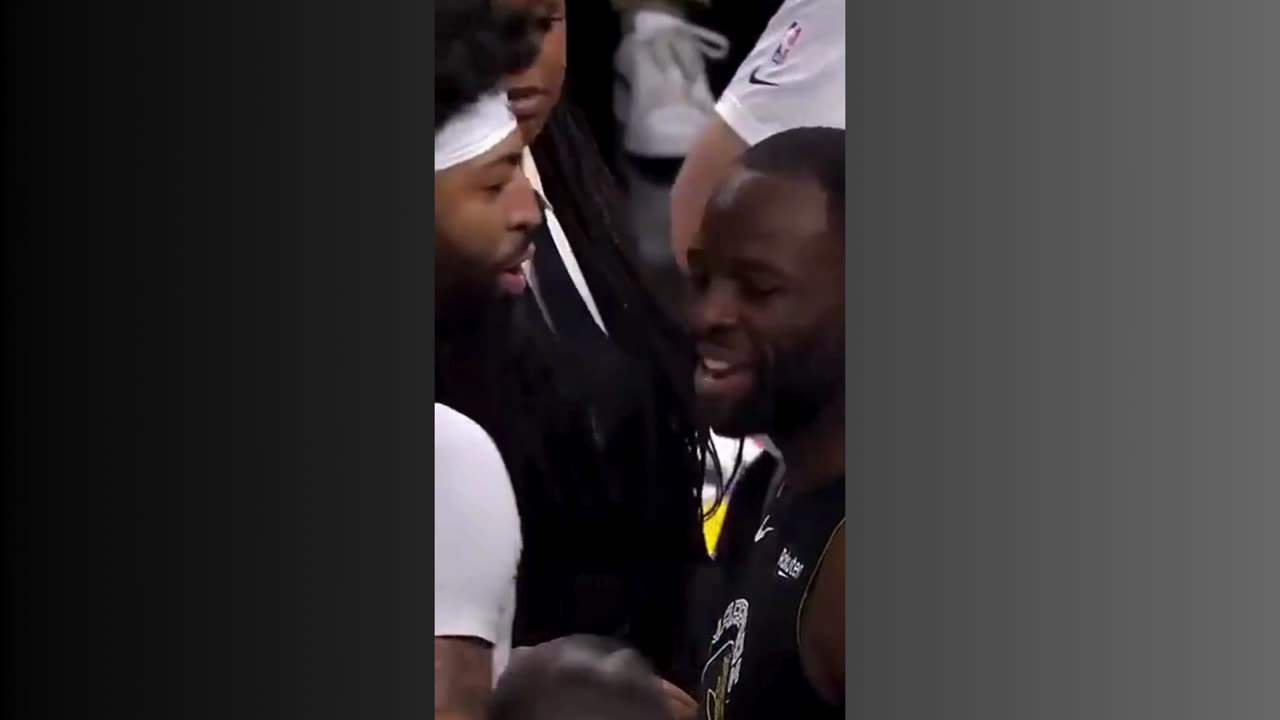 AD & Draymond GET HEATED but LeBron STEPS IN