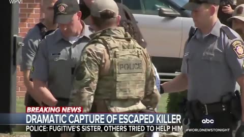 Pennsylvania fugitive captured after nearly 2 week man hant