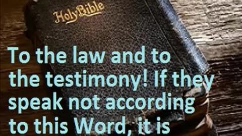 THE LORD ONLY CHOSEN ISRAEL TO BE HIS PEOPLE