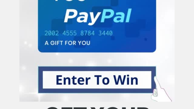Giveaway Paypal Gift Card you can Chance to Win!! credit for paypal